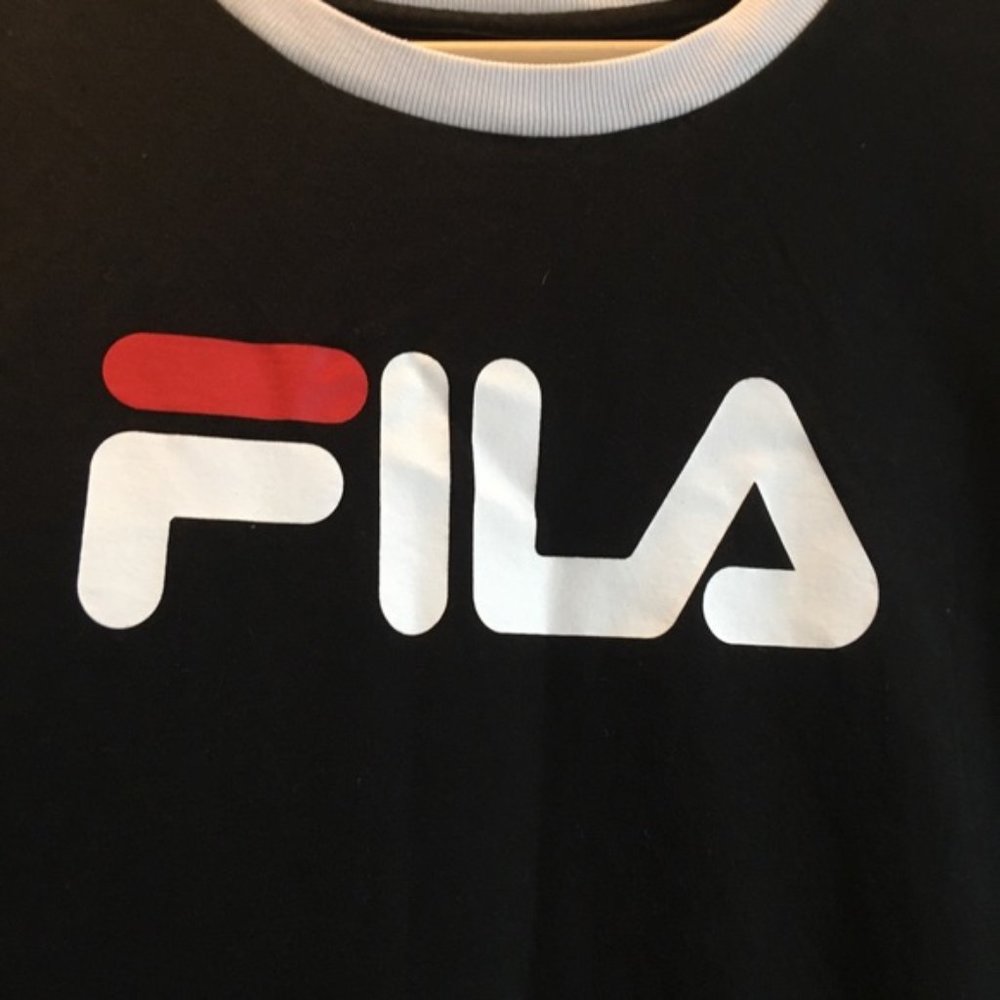 Fila Logo Colorblock Tee Size Large - image 2